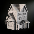 Apothecary House Medieval 28mm DND Terrain | Tabletop Wargaming Scenery for Warhammer, Frostgrave & RPG | 3D Printed