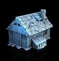 Lumberjack House 28mm DND Terrain | Tabletop Wargaming Scenery for Warhammer, Frostgrave & RPG | Unpainted 3D Printed
