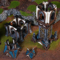 Elven Watchtower 28mm DND Terrain | Tabletop Wargaming Scenery for Warhammer, Frostgrave & RPG | Unpainted 3D Printed
