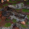 Inn House Ruin - 28mm Tabletop Terrain for Epic Adventures