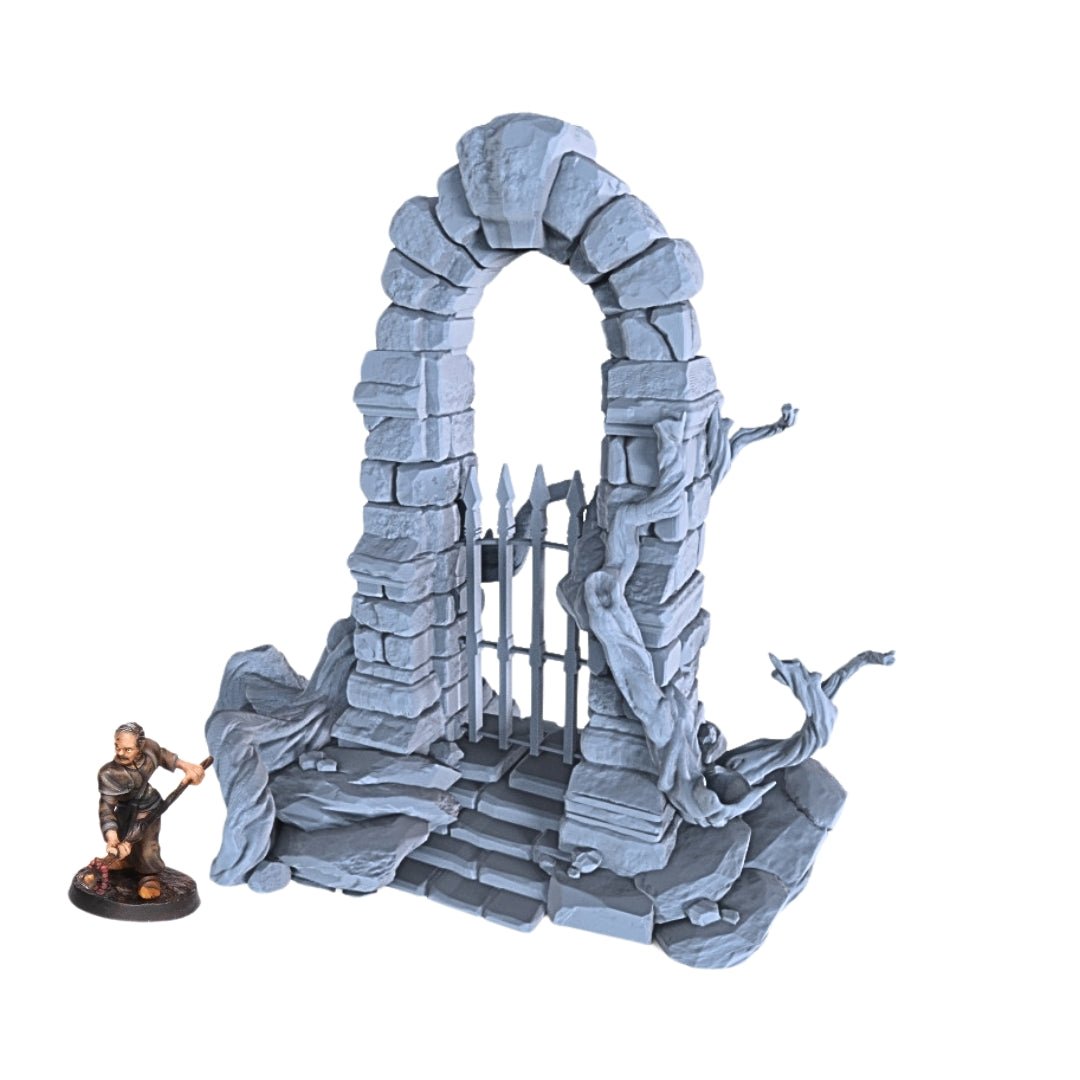 Invocation Portal 28mm DND Scatter Terrain | Tabletop Wargaming Scenery for Warhammer, Frostgrave & RPG | 3D Printed