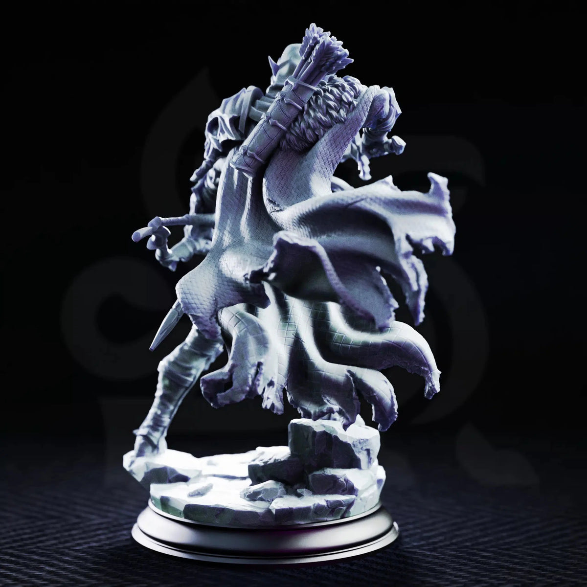 Karazor – Irinax’s Eyes - 3D Printed Ranger Miniature - Just Re-Roll