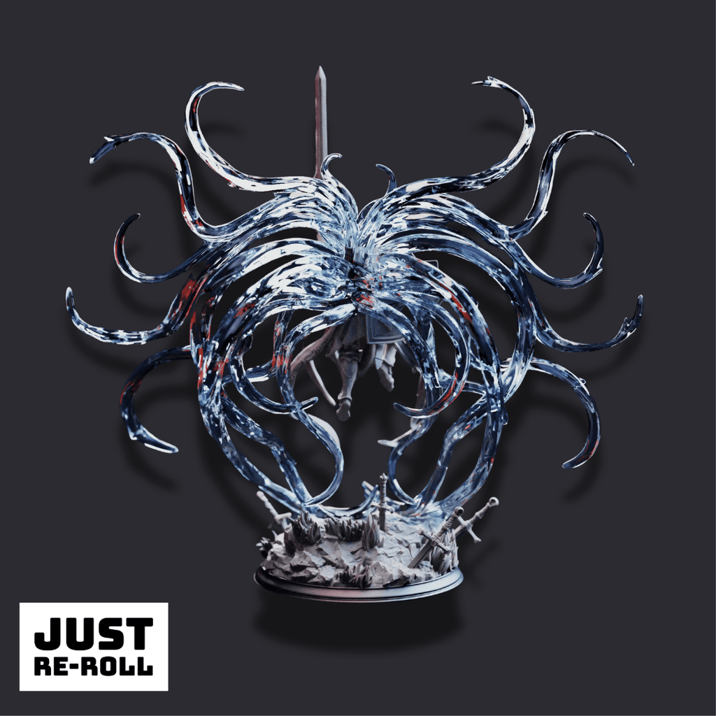 Leopold the Ascended – Justice Reborn - 3D Printed Paladin Character Miniature - Just Re - Roll