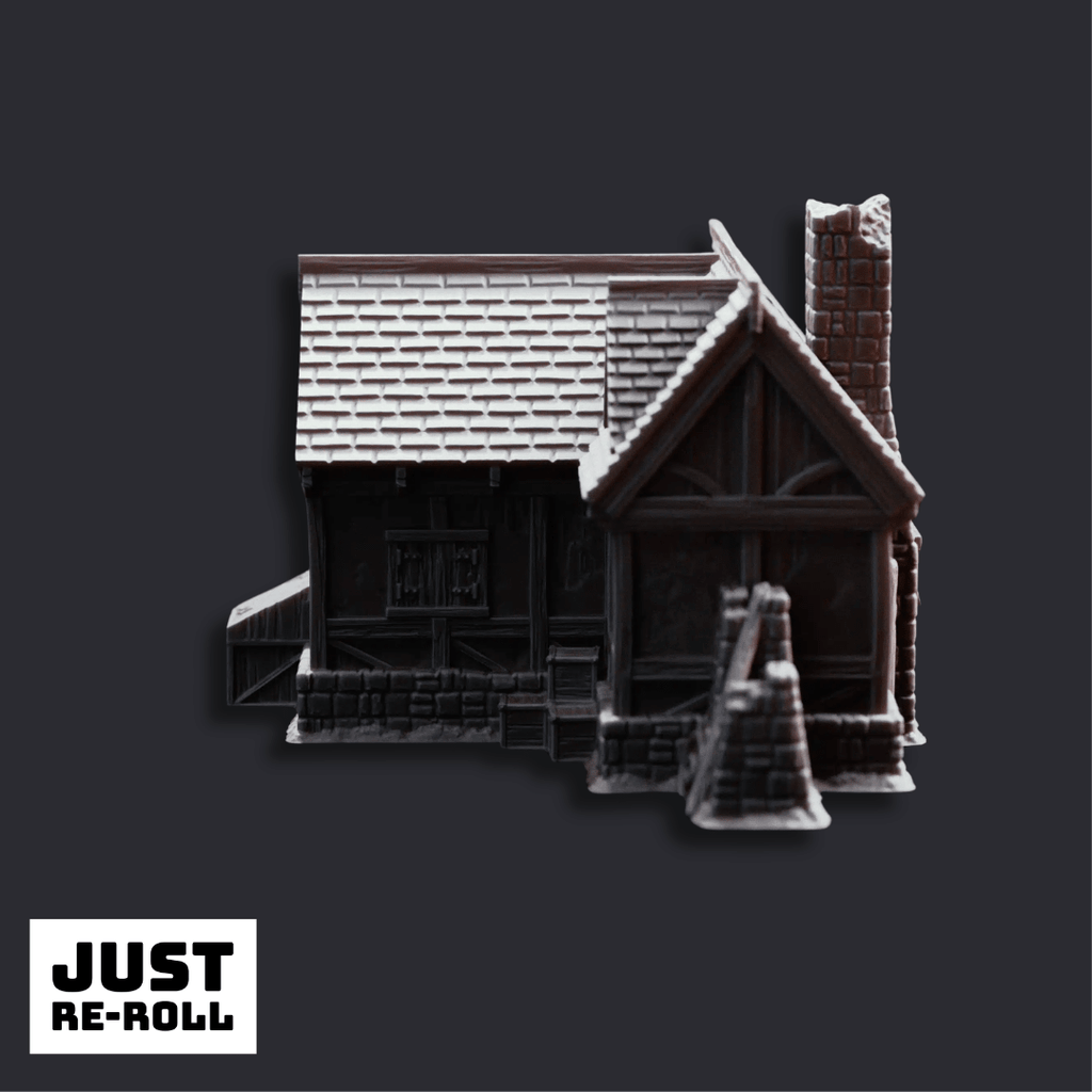 Limlight Plagued Village - 3D Printed Terrain - Just Re-Roll