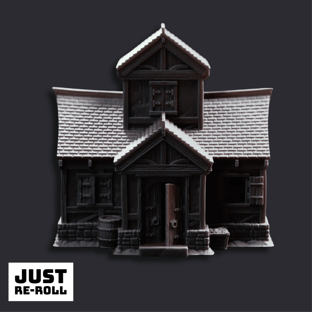 Limlight Plagued Village - 3D Printed Terrain - Just Re-Roll