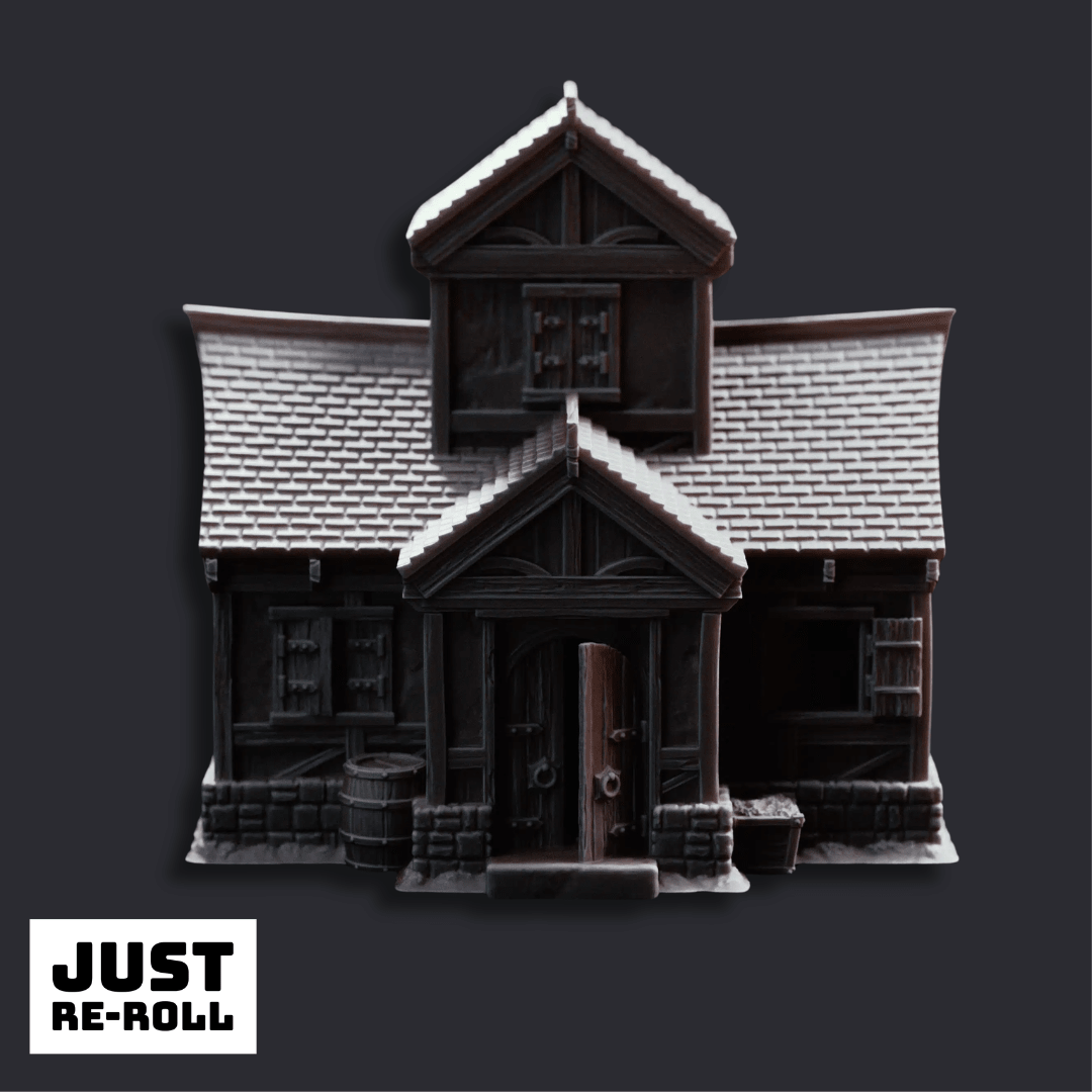 Limlight Plagued Village - 3D Printed Terrain - Just Re-Roll