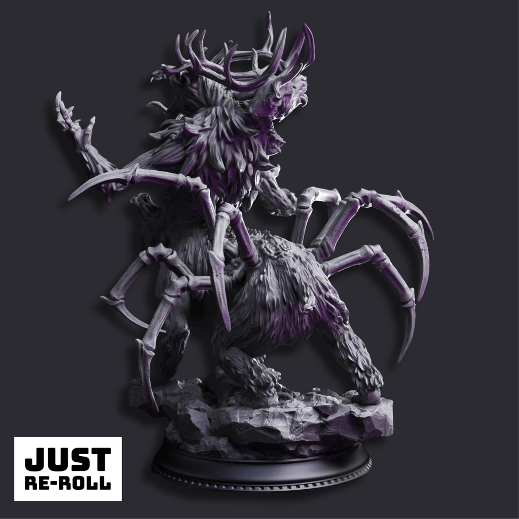 Mantharak The Forlorn Monstrosity - 3D Printed Monster Miniature - Just Re - Roll