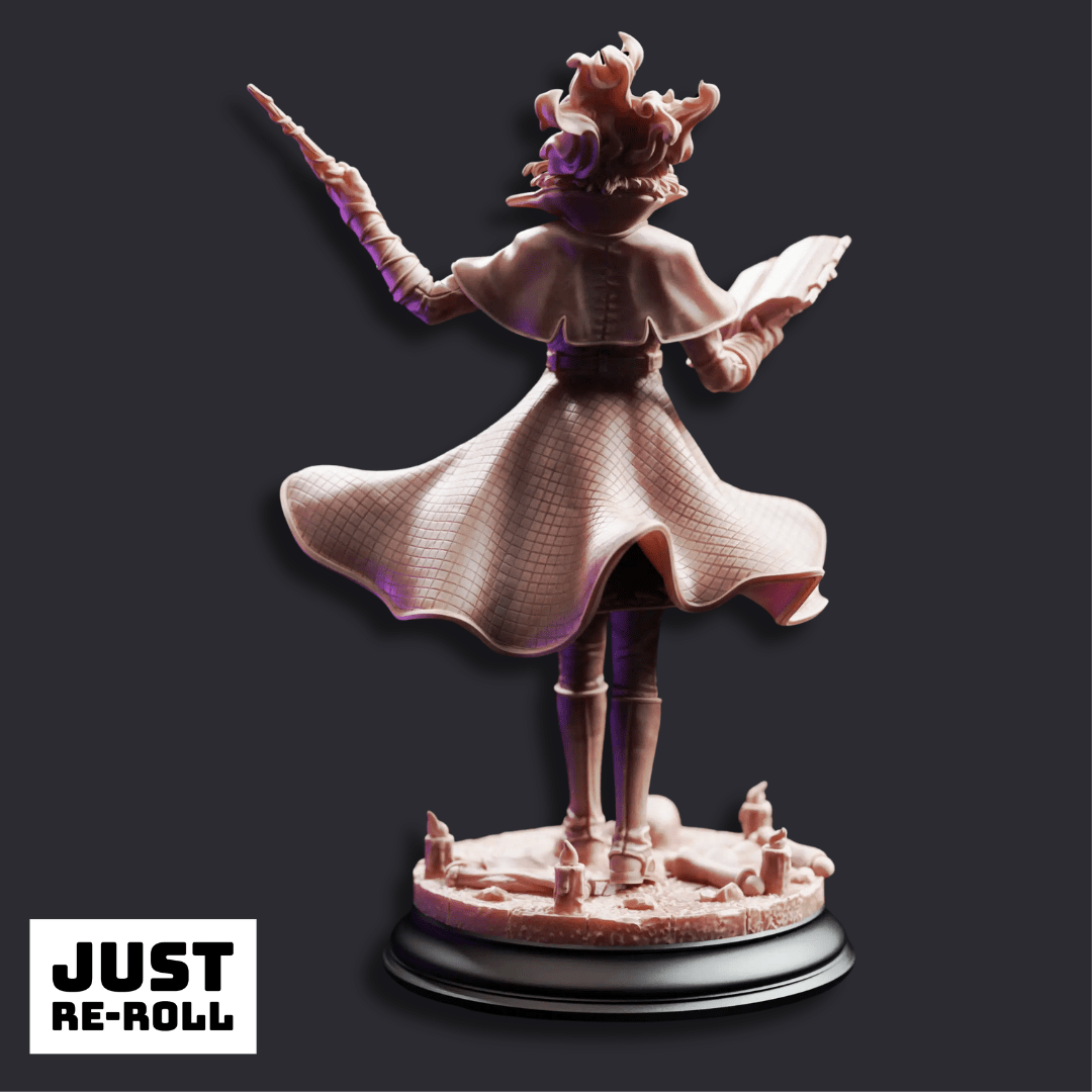 Margaux Delecour Headmistress - 3D Printed Warlock Miniature - Just Re-Roll