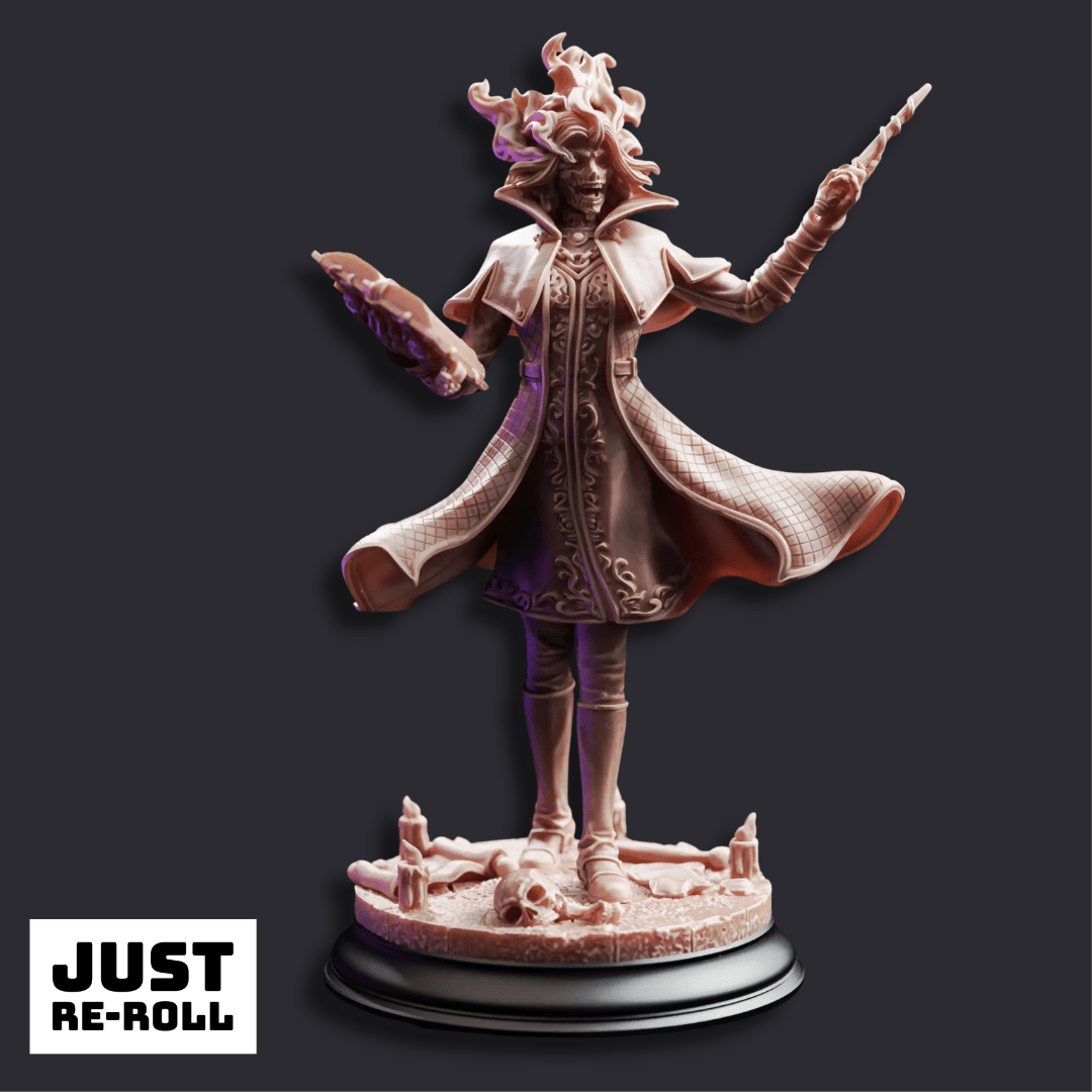 Margaux Delecour Headmistress - 3D Printed Warlock Miniature - Just Re-Roll