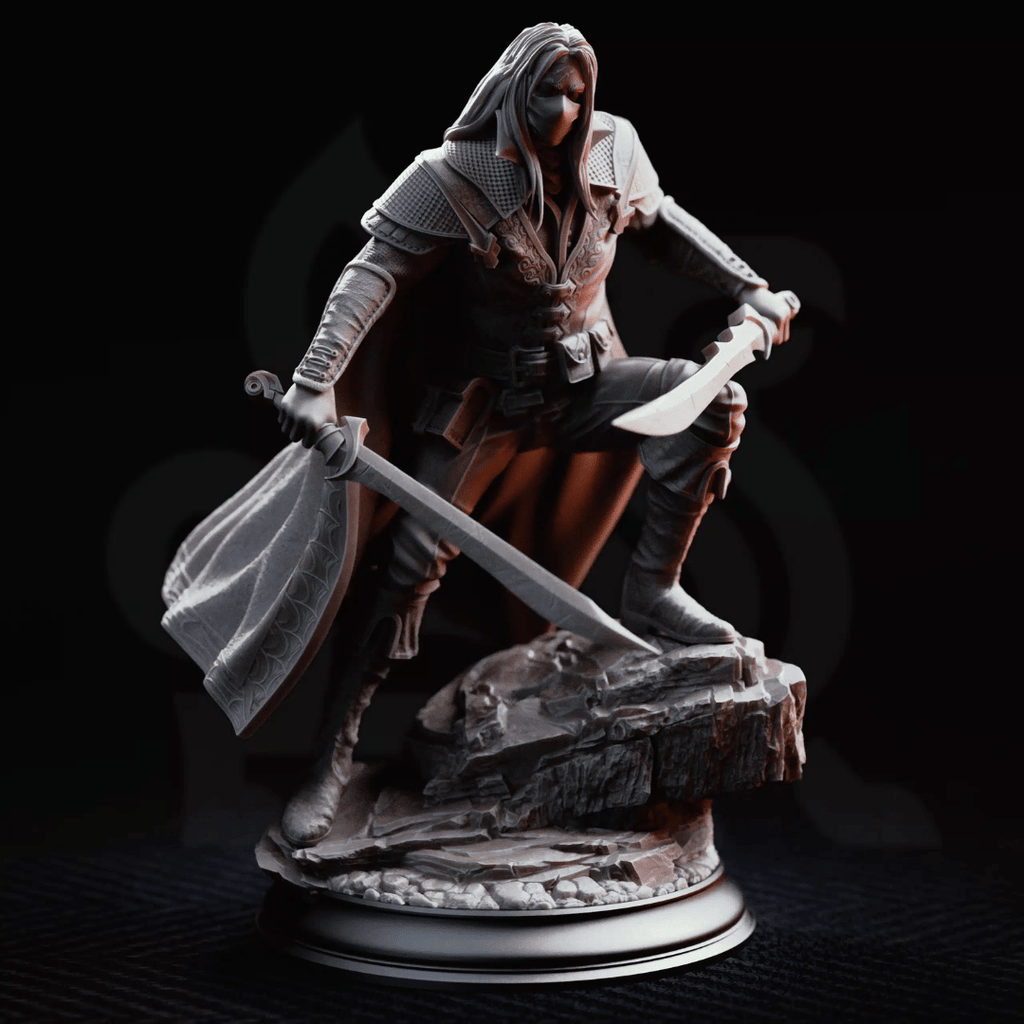Mayor Severin Linhardt Retired Hexhunter - 3D Printed Hexhunter Miniature - Just Re-Roll