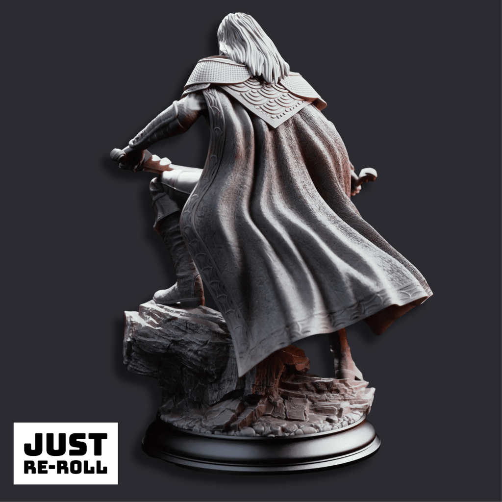 Mayor Severin Linhardt Retired Hexhunter - 3D Printed Hexhunter Miniature - Just Re-Roll