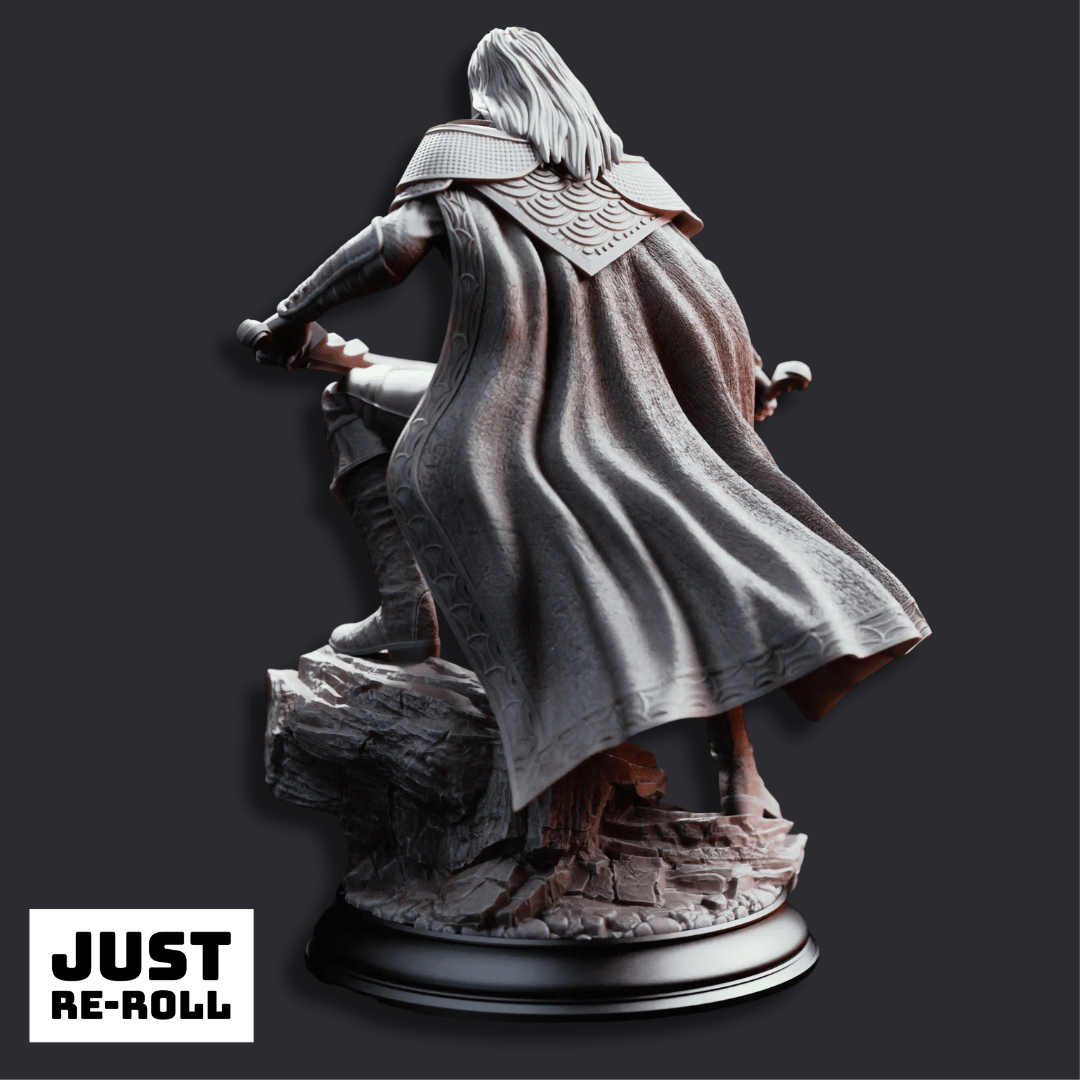 Mayor Severin Linhardt Retired Hexhunter - 3D Printed Hexhunter Miniature - Just Re-Roll