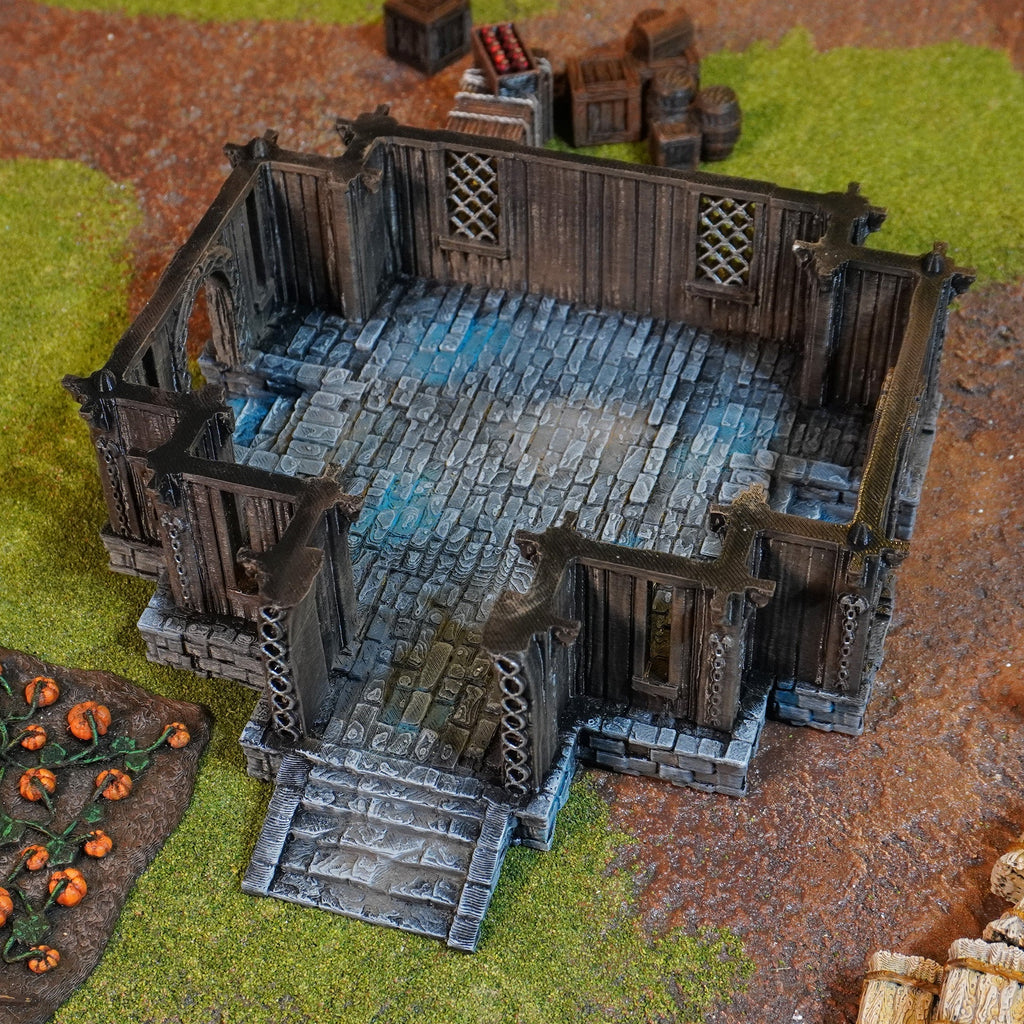 Mead Hall - 28mm Tabletop Terrain for Epic Adventures