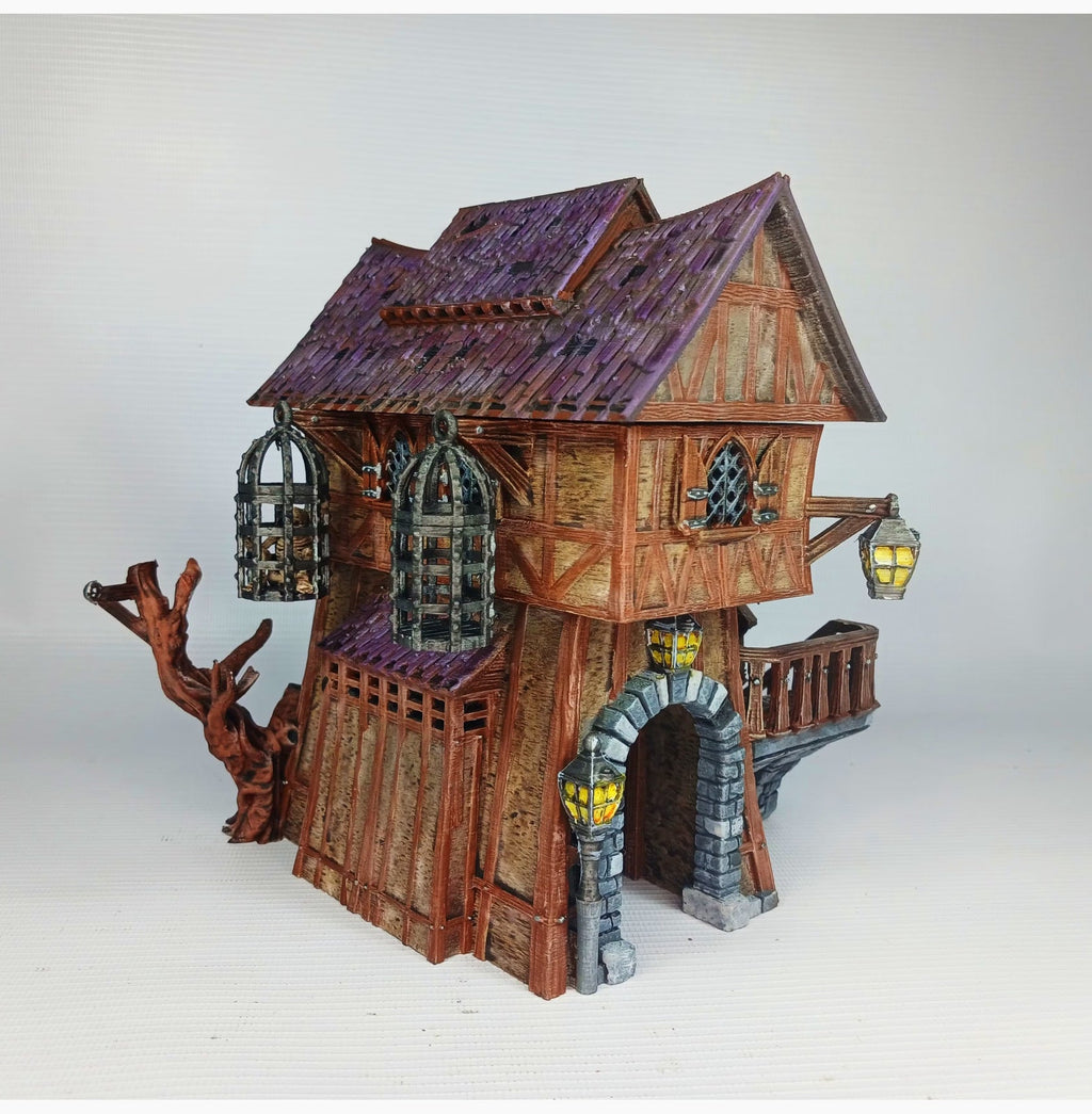 Jail House – 28mm Fantasy Tabletop Terrain, Unpainted