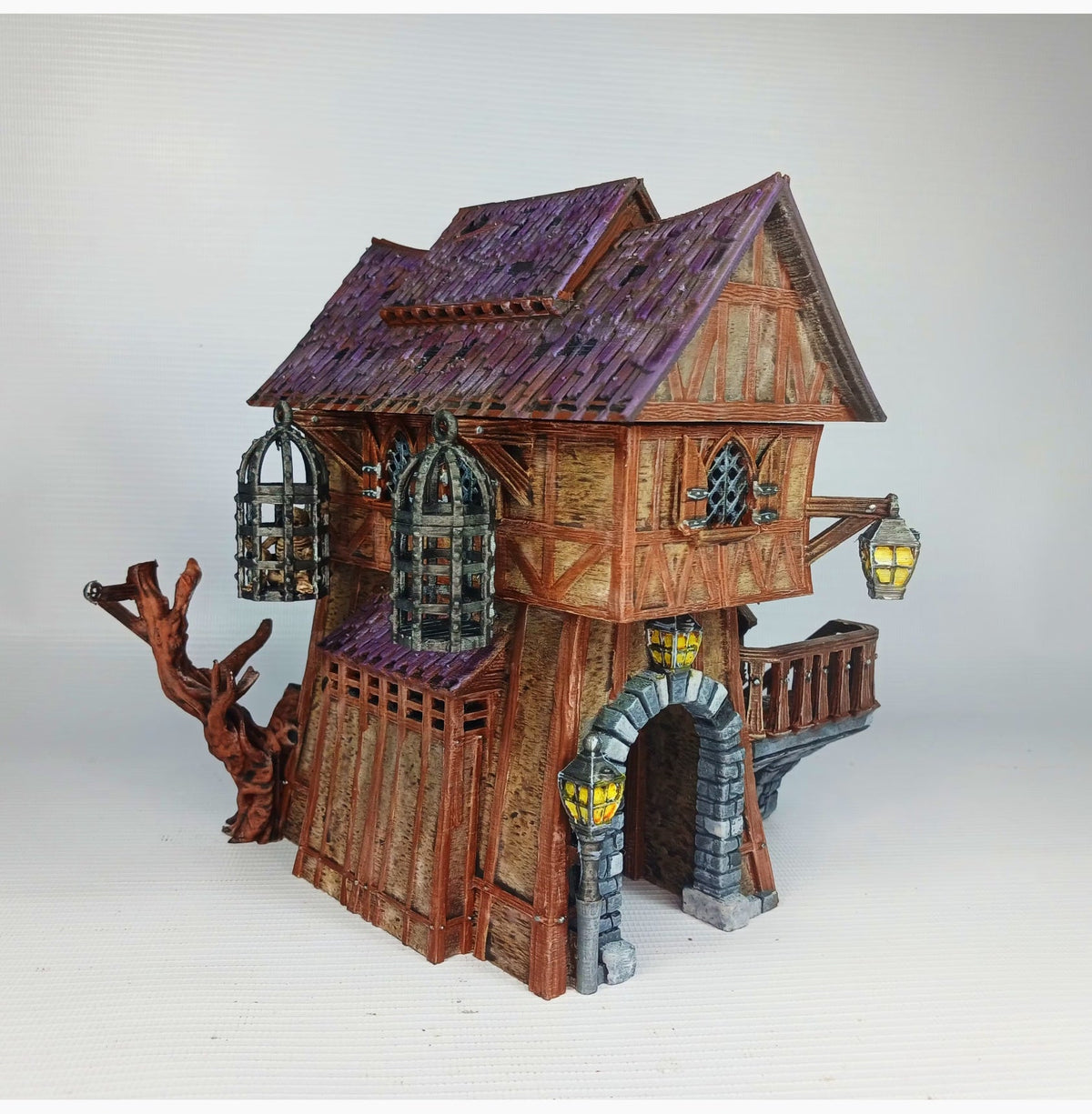 Jail House – 28mm Fantasy Tabletop Terrain, Unpainted