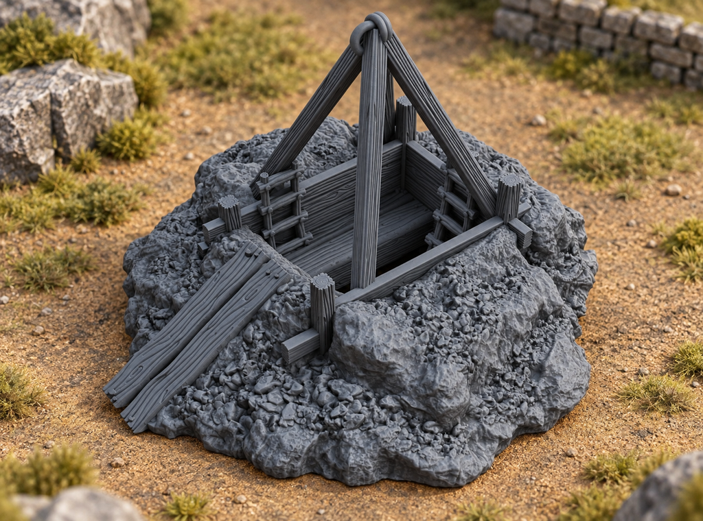 Mine - 28mm DND/Wargame/RPG Terrain