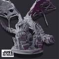 Nerevin – Undead Dragon - 3D Monster Dragon Miniature - Just Re-Roll
