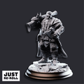 Nilyerg Sureshot Dwarven Marksman - 3D Printed Gunslinger Character Miniature - Just Re-Roll