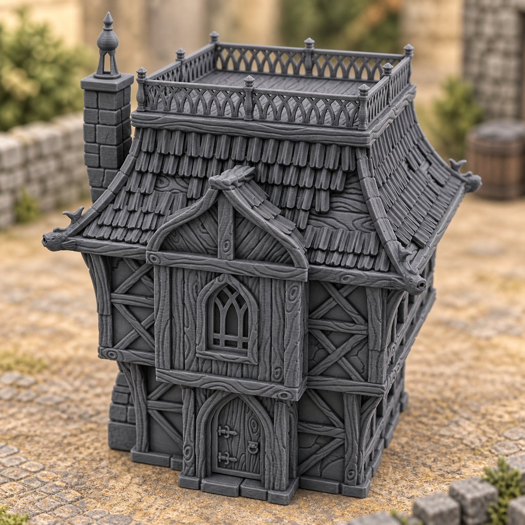 Noble House - 28mm Fantasy Town House Terrain