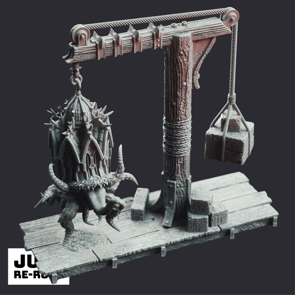 Plagued Streets of Canos – 3D Printed Terrain - Just Re-Roll