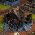 Ruined Barracks - 28mm Tabletop Terrain Piece
