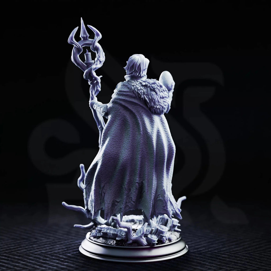 Saratha the Watchful – Priestess of the Swamp - 3D Printed Druid Miniature - Just Re-Roll