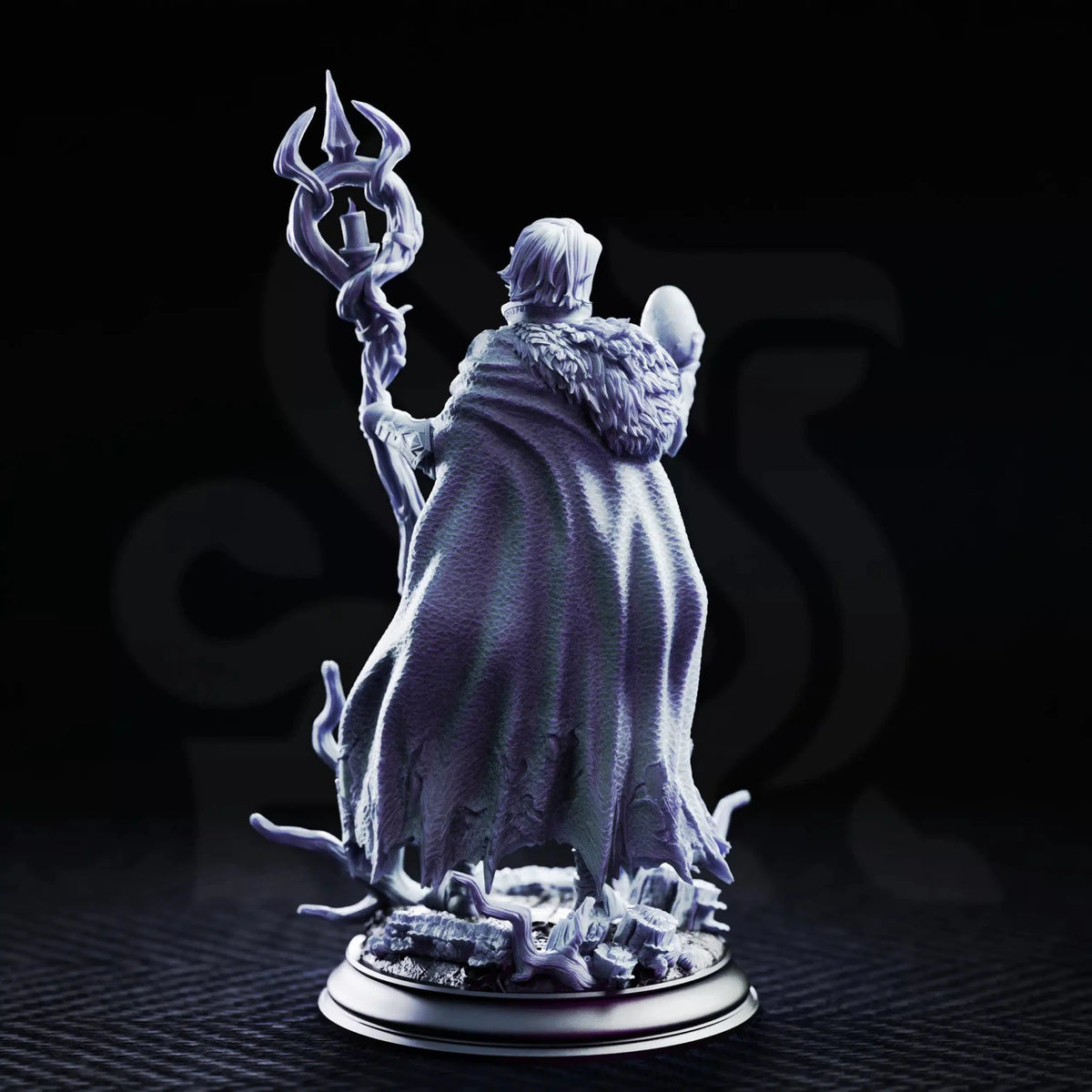 Saratha the Watchful – Priestess of the Swamp - 3D Printed Druid Miniature - Just Re-Roll