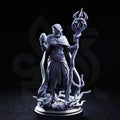 Saratha the Watchful – Priestess of the Swamp - 3D Printed Druid Miniature - Just Re-Roll