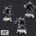 Scabbers Ratfolk Warriors - 3D Printed Monster Miniatures - Just Re - Roll