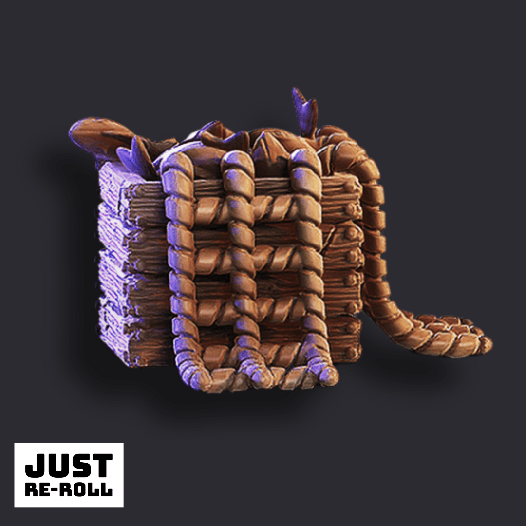 Ship Dockyard Props Pack - 3D Printed Prop Miniatures - Just Re - Roll