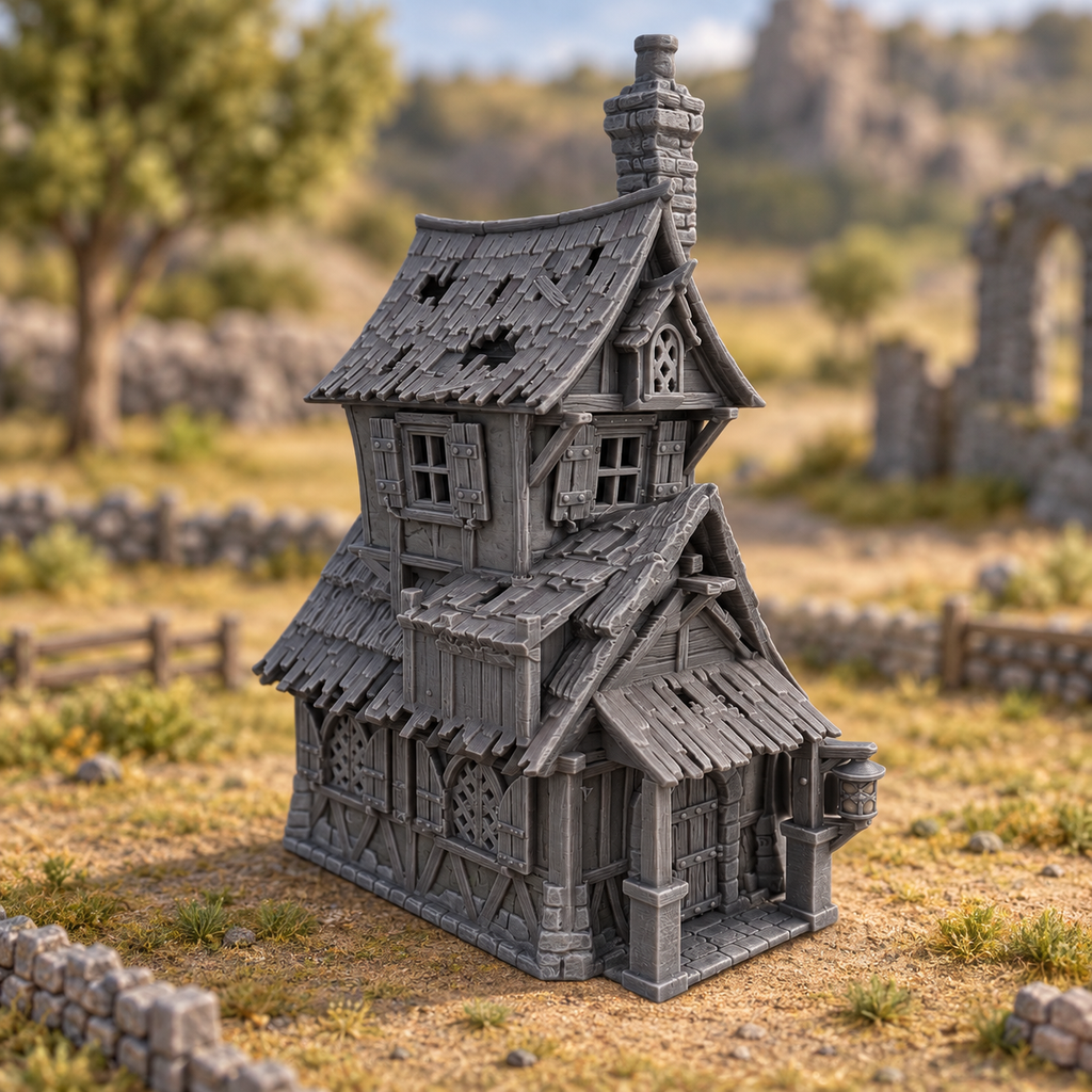 Shoehorn House - 28mm Terrain for Epic Adventures