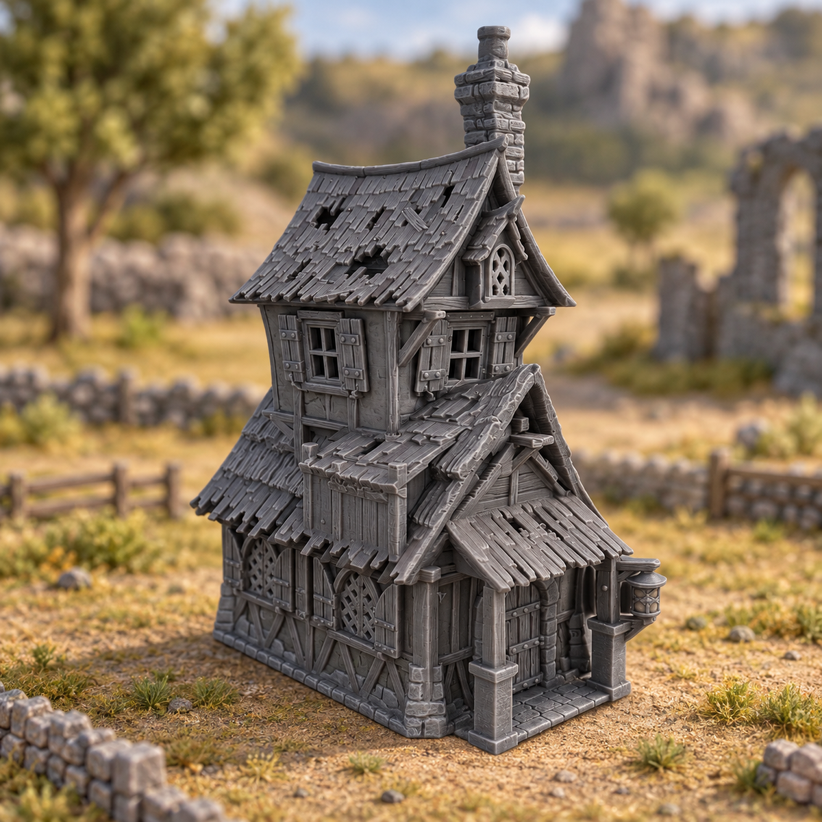 Shoehorn House - 28mm Terrain for Epic Adventures