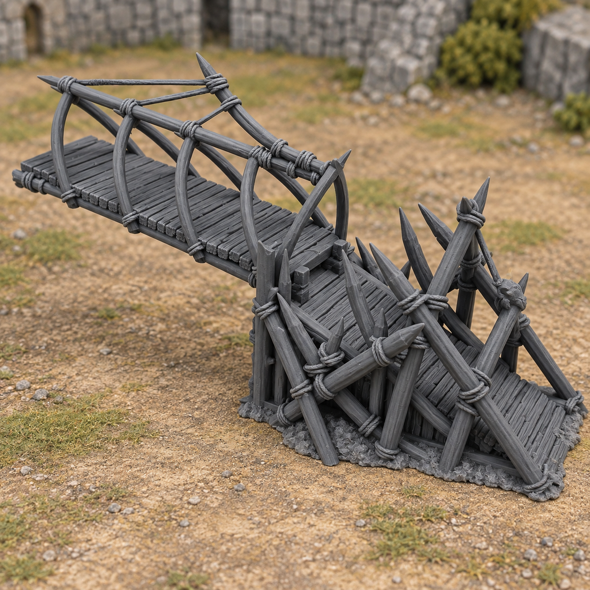 Siege Tower - 28mm Tabletop Terrain for Epic Battles