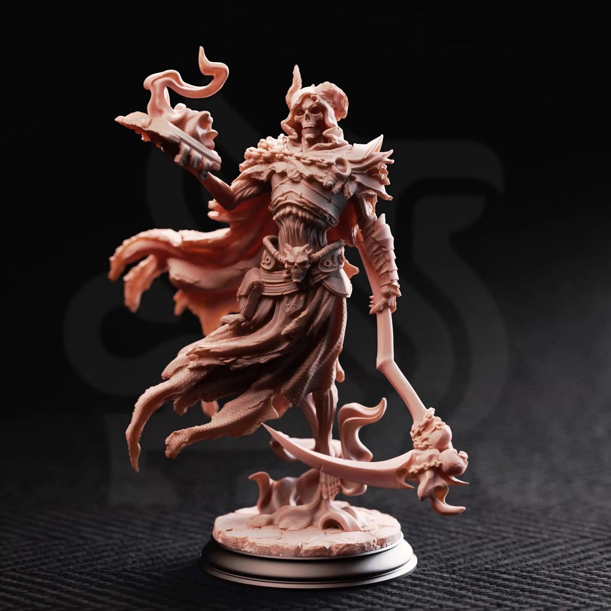 Siltharis – Lich of the Restless Grave - 3D Printed Monster Miniature - Just Re - Roll