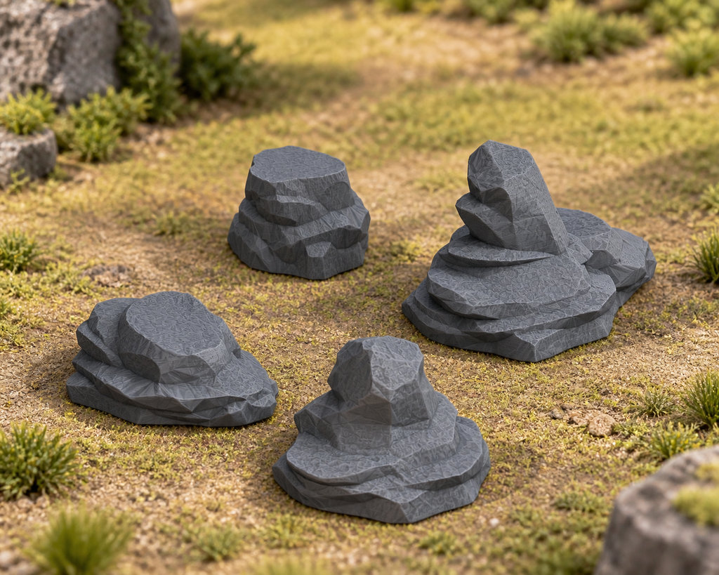 Stone Formations - 3D Printed Terrain for Epic Adventures