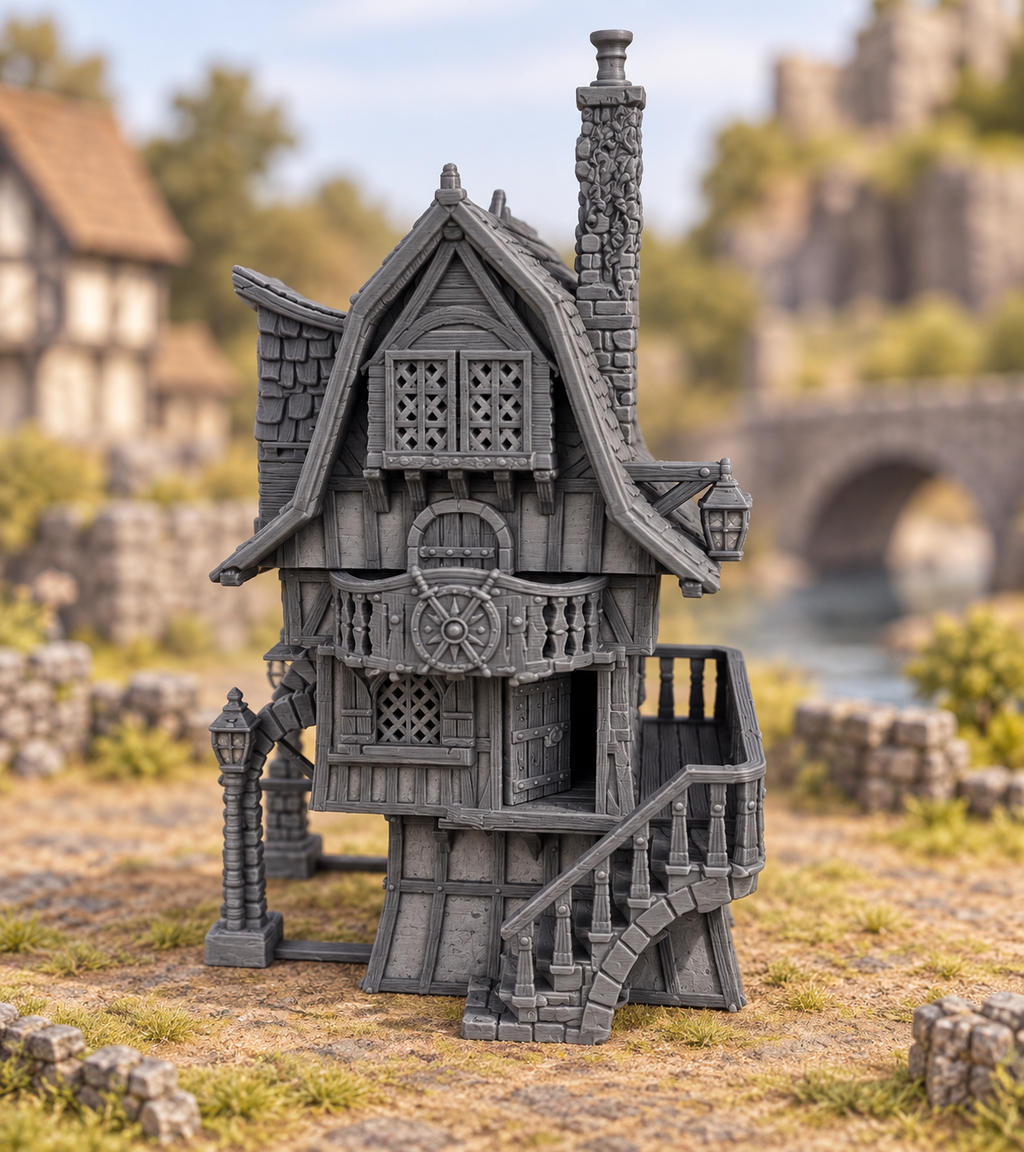 Stonevale Villa - 28mm Tabletop Terrain