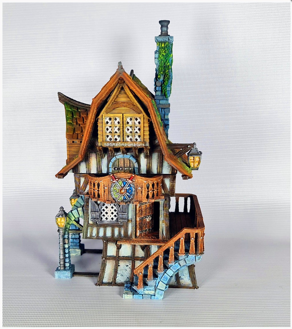 Stonevale Villa - 28mm Tabletop Terrain