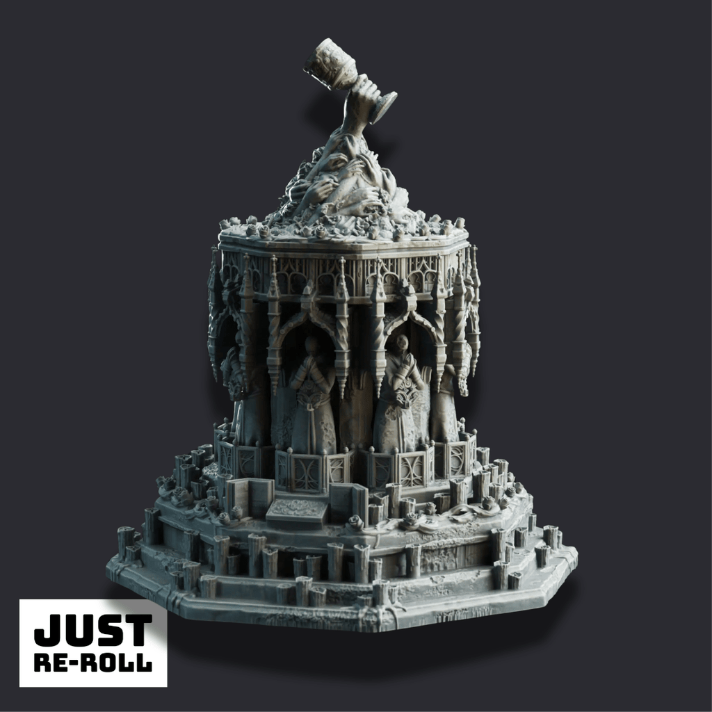 The Defiled Chalice of Namneri – 3D Printed Terrain - Just Re-Roll