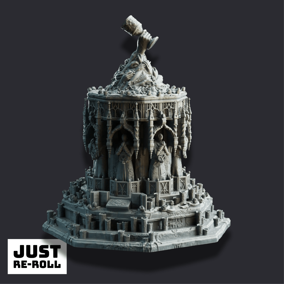 The Defiled Chalice of Namneri – 3D Printed Terrain - Just Re-Roll