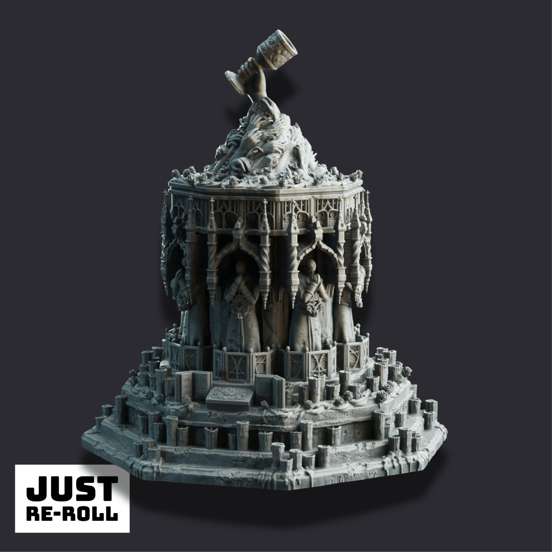 The Defiled Chalice of Namneri – 3D Printed Terrain - Just Re-Roll