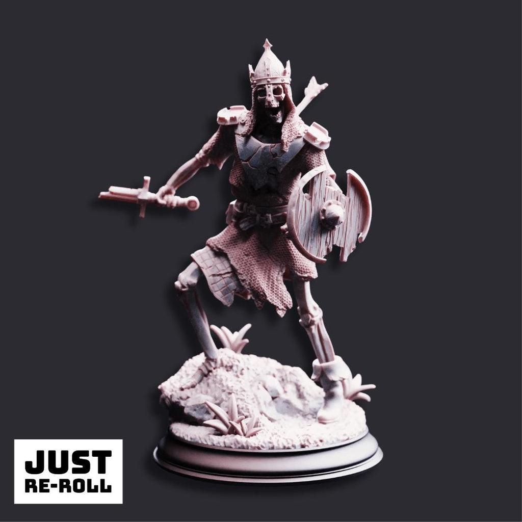 The Fallen & Damned Lost Crusaders - 3D Printed Monster Miniatures - Just Re - Roll