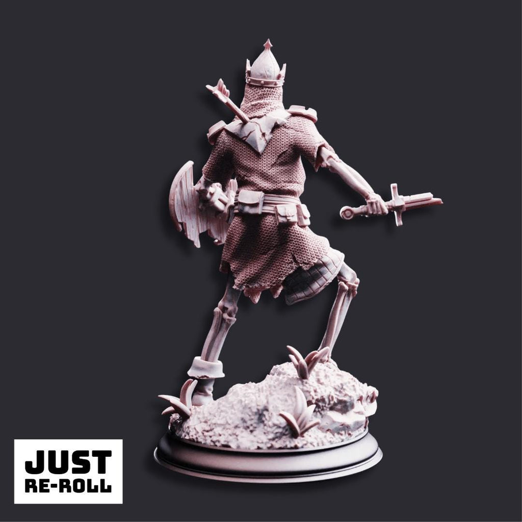 The Fallen & Damned Lost Crusaders - 3D Printed Monster Miniatures - Just Re - Roll