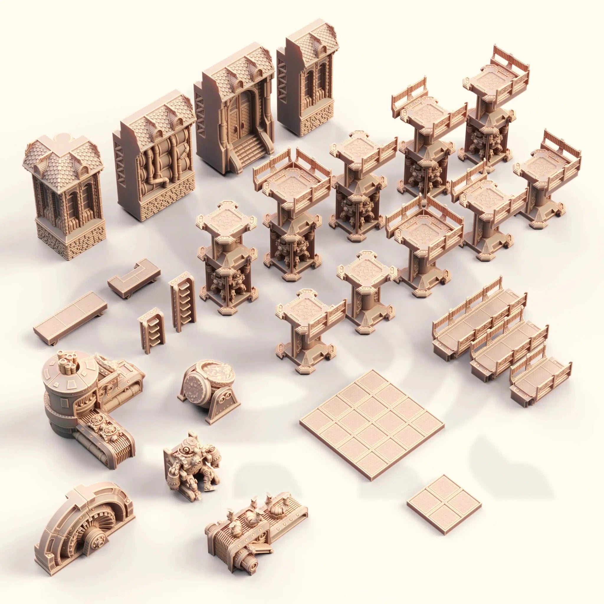 The Shifting Foundry – 3D Printed Terrain - Just Re-Roll