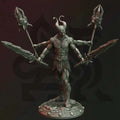 Tiranite – Obsidian Demon - 3D Printed Monster Miniature - Just Re-Roll