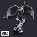 Tyrius the Reborn – Angel of Erdrydion - 3D Printed Paladin Character Miniature - Just Re - Roll