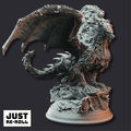 Underthwyn Ancient Fey Dragon - 3D Printed Monster Miniature - Just Re - Roll