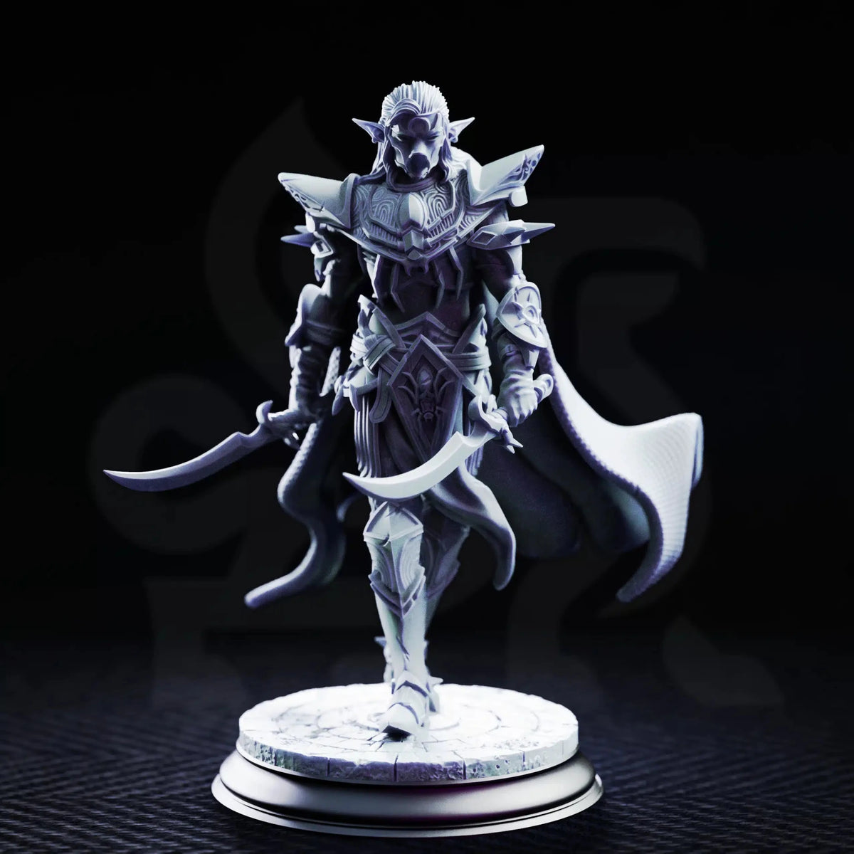 Vessels of Irinax – Elite Drow Soldiers - 3D Printed Fighter Miniature - Just Re-Roll
