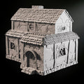 Village House Medieval 28mm DND Terrain | Tabletop Wargaming Scenery for Warhammer, Frostgrave & RPG | 3D Printed