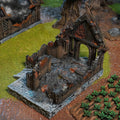 Villagers House Ruin - 28mm Tabletop Terrain