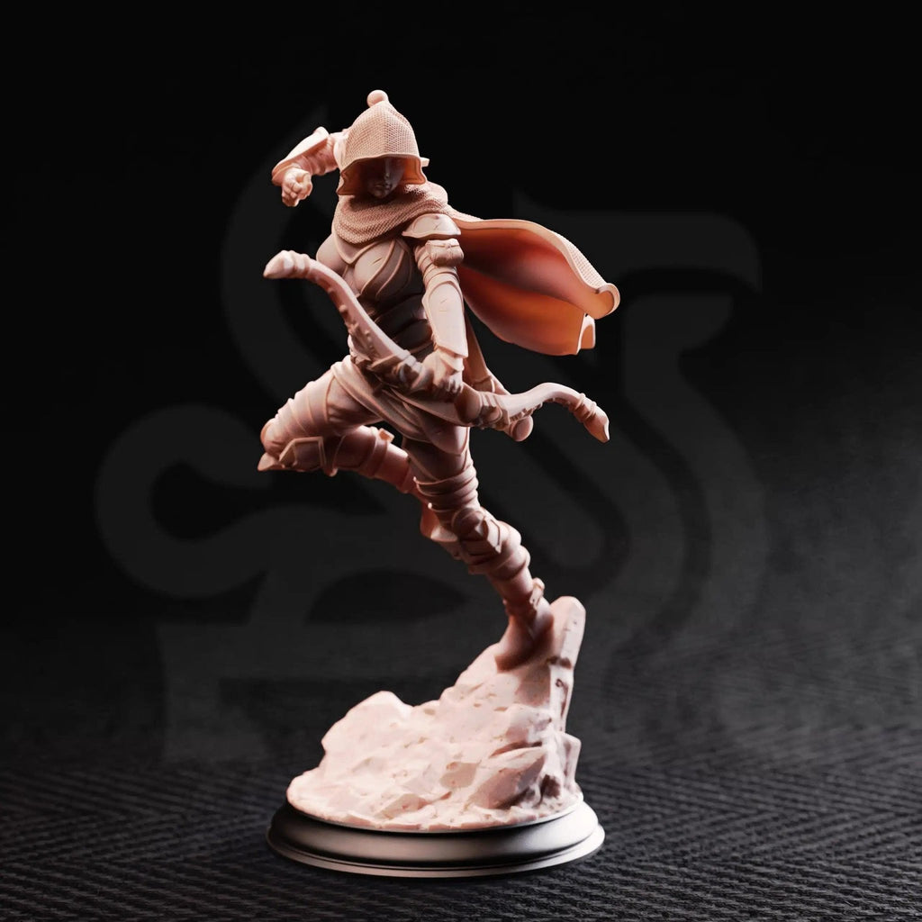 Virana – Devil Hunter - 3D Ranger Miniature - Just Re - Roll